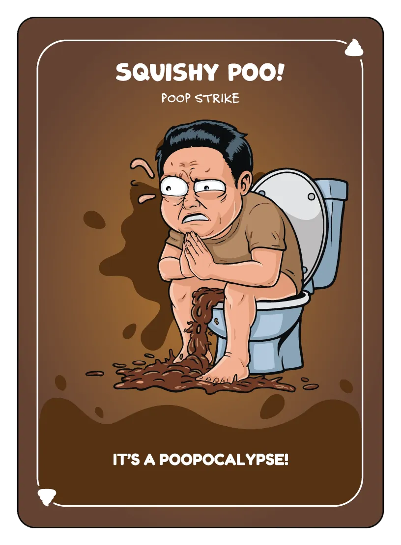 Squishy Poo Card